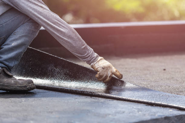 Professional Exterior Waterproofing technician working in Deatsville, AL